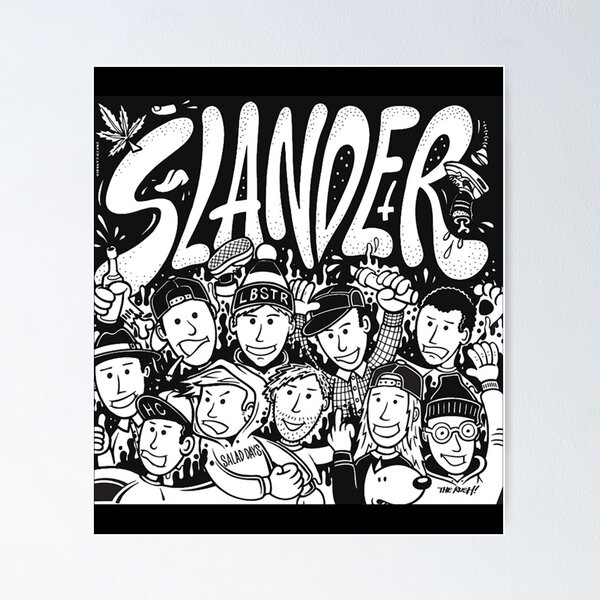 Slander Logo Classic T-Shirt Poster RB1512 product Offical slander Merch