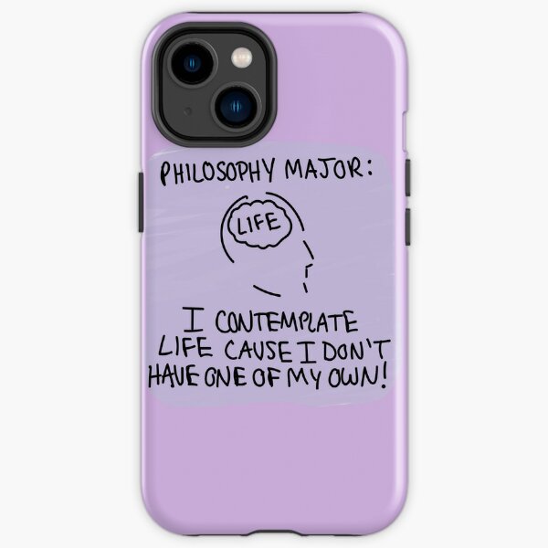 Philosophy Major Slander iPhone Tough Case RB1512 product Offical slander Merch