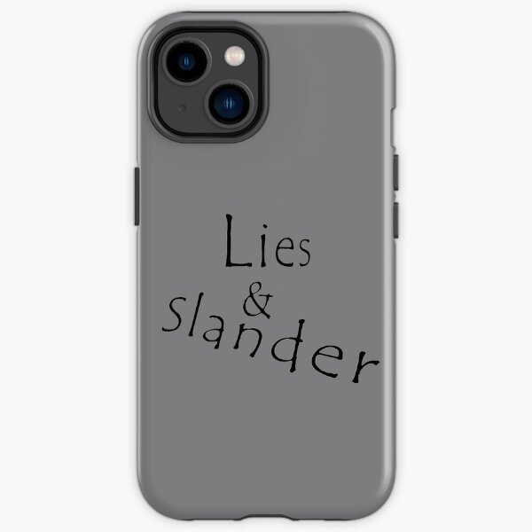 Lies & Slander iPhone Tough Case RB1512 product Offical slander Merch