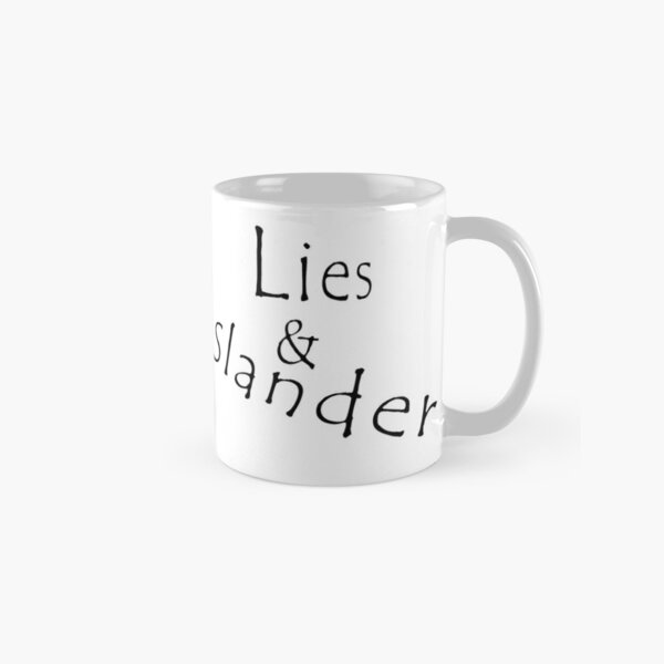 Lies & Slander Classic Mug RB1512 product Offical slander Merch