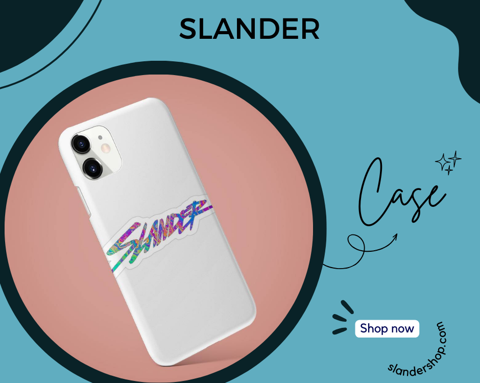 no edit slander Case - Slander Shop