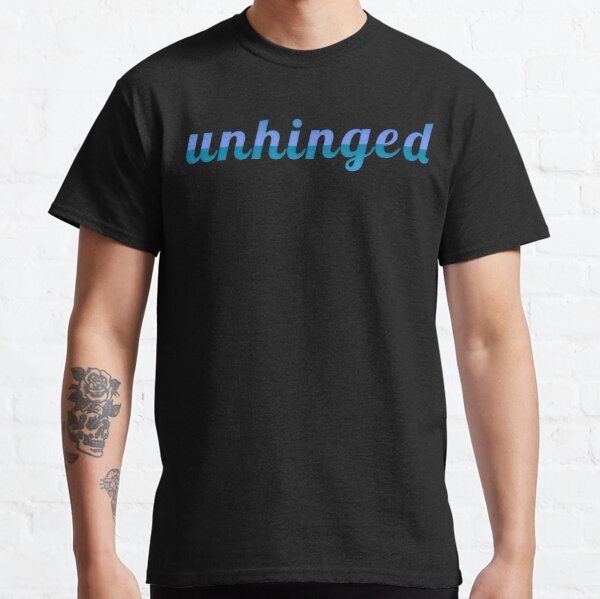 Very unhinged || veryunhinged  major slander funny Classic T-Shirt RB1512 product Offical slander Merch