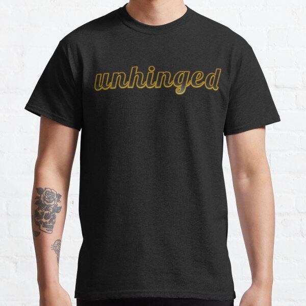 Very unhinged || veryunhinged  major slander funny Classic T-Shirt RB1512 product Offical slander Merch