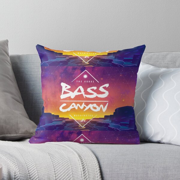 Bass Canyon Throw Pillow RB1512 product Offical slander Merch