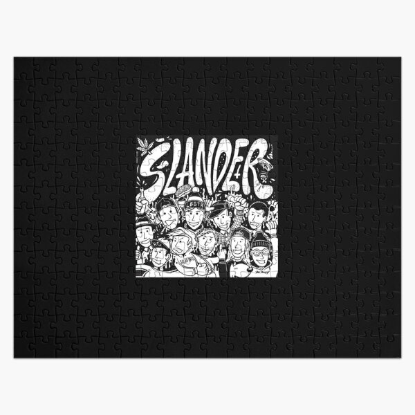 Slander Logo Classic T-Shirt Jigsaw Puzzle RB1512 product Offical slander Merch