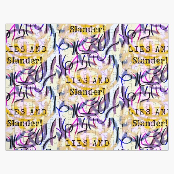 Lies and Slander! Jigsaw Puzzle RB1512 product Offical slander Merch