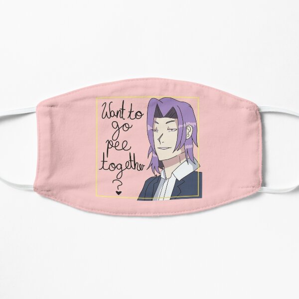 Want to go pee together? Flat Mask RB1512 product Offical slander Merch