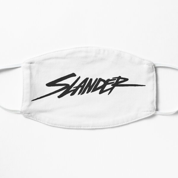 Slander Logo Flat Mask RB1512 product Offical slander Merch